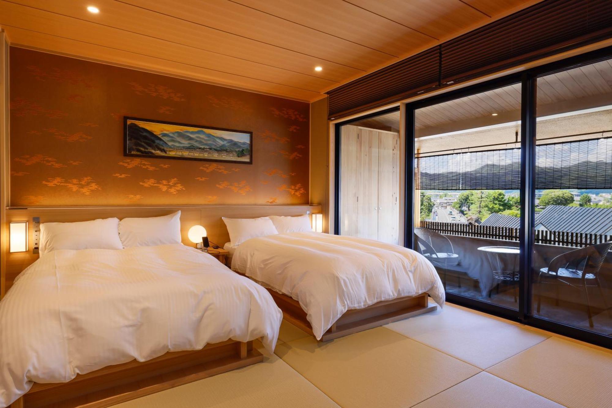 Kyoto Arashiyama Onsen Ryokan Togetsutei Εξωτερικό φωτογραφία